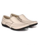 Boggy Confort White Formal Shoes
