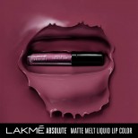 Lakme Absolute Matte Melt Liquid Lip Color, Vintage Pink, 6ml