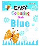 Easy Colouring Book (Blue)