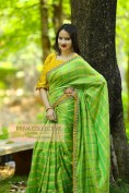 sana silk saree green