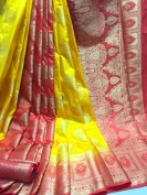 KANJIVARAM SAREE WITH BLOUSE PIECE