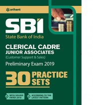 30 Practice Sets SBI Clerical Cadre Junior Associates Preliminary Exam 2019