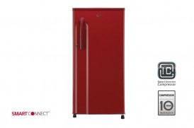 LG Single Door Refrigerator(GL-B191KPRW)