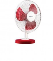 USHA Mist AIR DUOS Table Fan RED