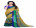 Printed, Embellished Bollywood Lycra Blend Saree  (Multicolor)