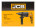 JCB JCB-SDS20-20 Mm 500 W Rotary Hammer Drill (Yellow and Black)