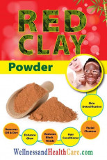 Red Clay Powder 200 Gms - Moroccan Clay