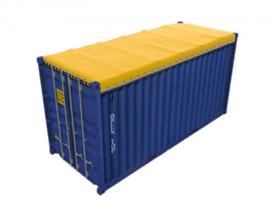 New/Used 20’ ISO open top shipping containers