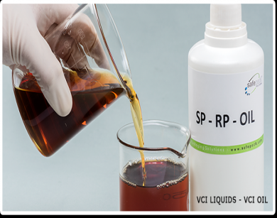 VCI oil based rust preventive liquids