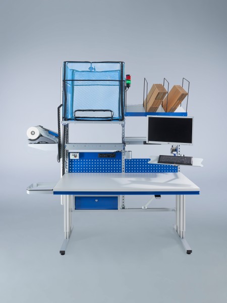 Complete packaging work station with Airwave 2 machine